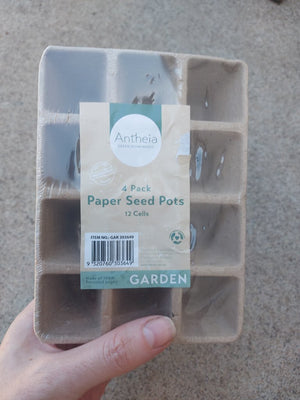 PAPER PUNNETS- 4 pack - 100% Recycled Paper