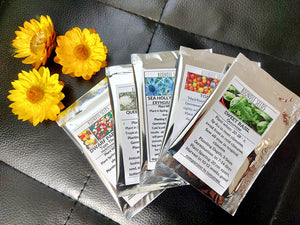 BULK GARDEN / SURVIVAL PACK of seeds - 200 packets -  vegetables, herbs, flowers