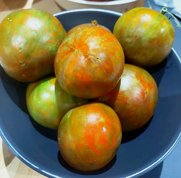 TOMATO 'Green Berkeley Tie Die' seeds